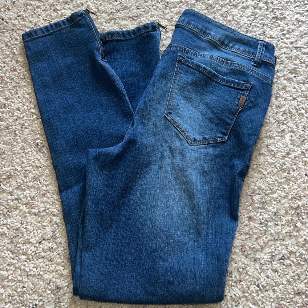 1822 Denim Women's Skinny Jeans Zipper Ankle Size 10 - Picture 5 of 7